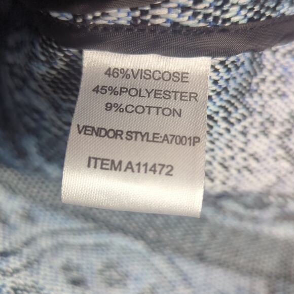 American Vintage Tapestry Patchwork Print Jacket Chore Jacket Women's Size PXL - Picture 9 of 12